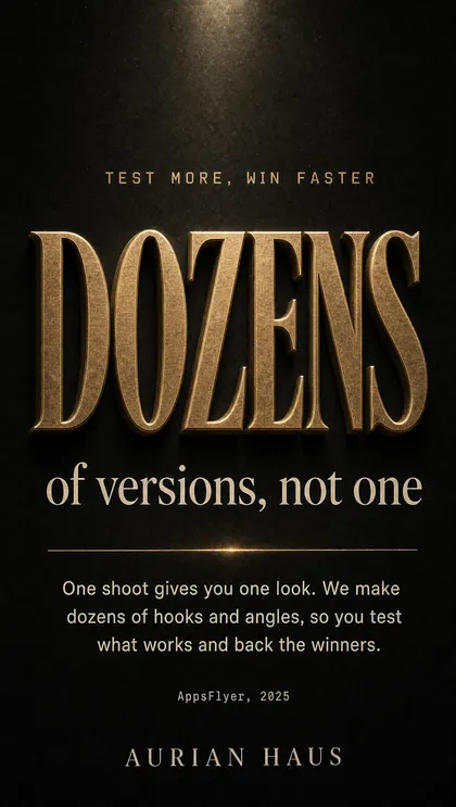 Dozens — of versions, not one